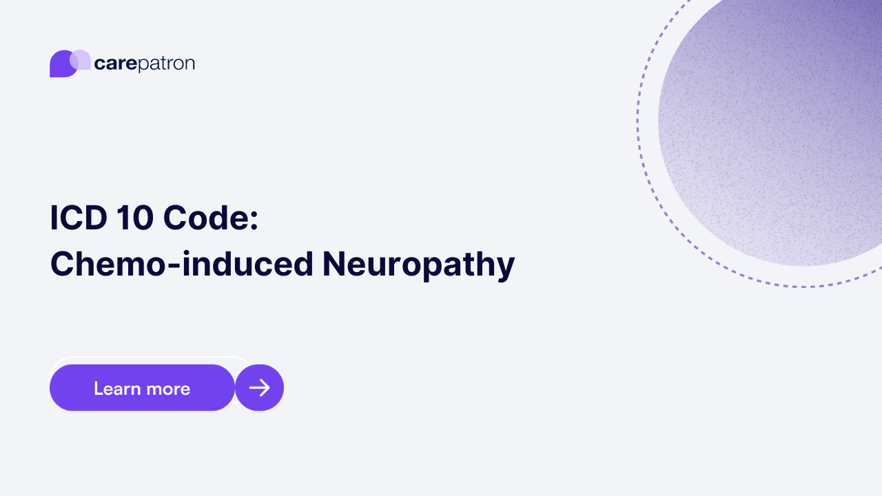 Chemoinduced Neuropathy ICD10CM Codes 2023